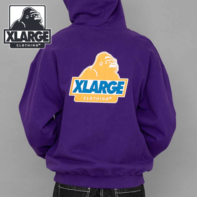 エクストララージ XLARGE メンズ スランテッド OG プルオーバー