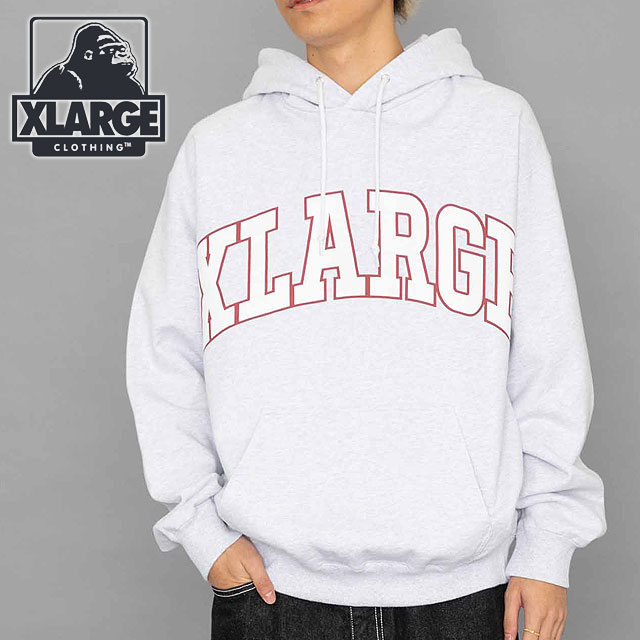 エクストララージ XLARGE メンズ アーチロゴ フーデッドスウェット