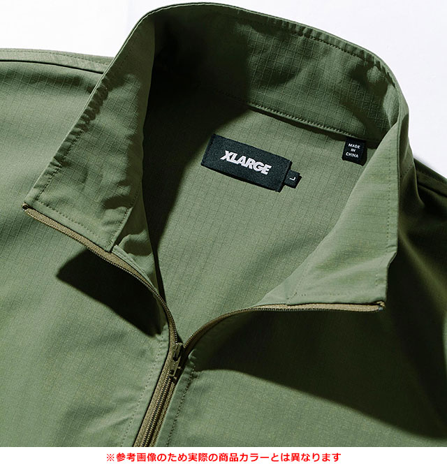 エクストララージ XLARGE メンズ ハーフジップジャケット 101231021007 SS23 HALF ZIP UP JACKET トップス アウター ブルゾン x-large エックスラージ BLACK | XLARGE | 03
