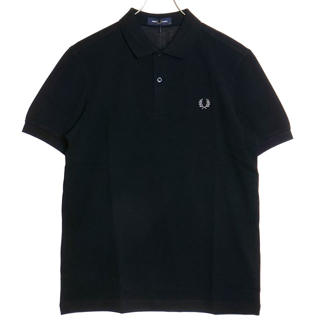 【希少】FRED PERRY ブラックポロシャツ 半袖 FRED RERRY ポロシャツ半袖