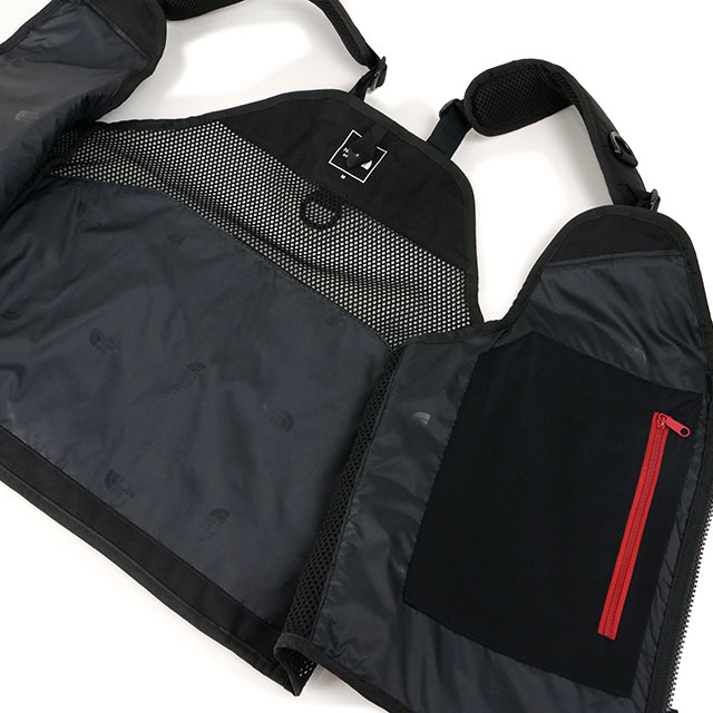 L ノースフェイス迷彩カモフラフィッシングギアメッシュベスト THE NORTH FACE（ザ ノースフェイス） ザ ノースフェイス ギアメッシュ