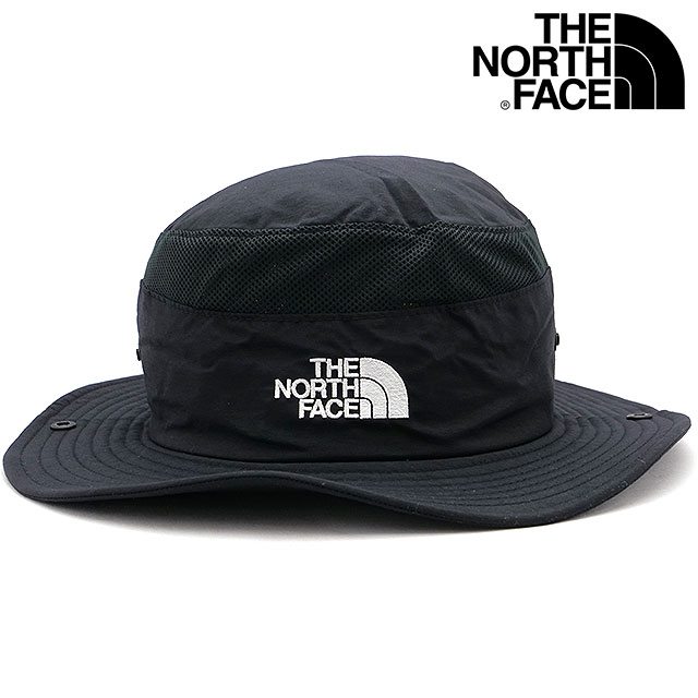ザ ノースフェイス THE NORTH FACE ブリマーハット NN02339-K SS23 Brimmer Hat メンズ・レディース TNF アウトドア UVカット サイズ調整可能 ブラック