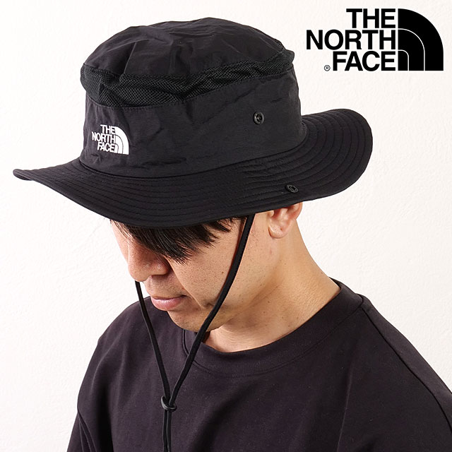 ザ ノースフェイス THE NORTH FACE ブリマーハット NN02339-K SS23 Brimmer Hat メンズ・レディース TNF アウトドア UVカット サイズ調整可能 ブラック