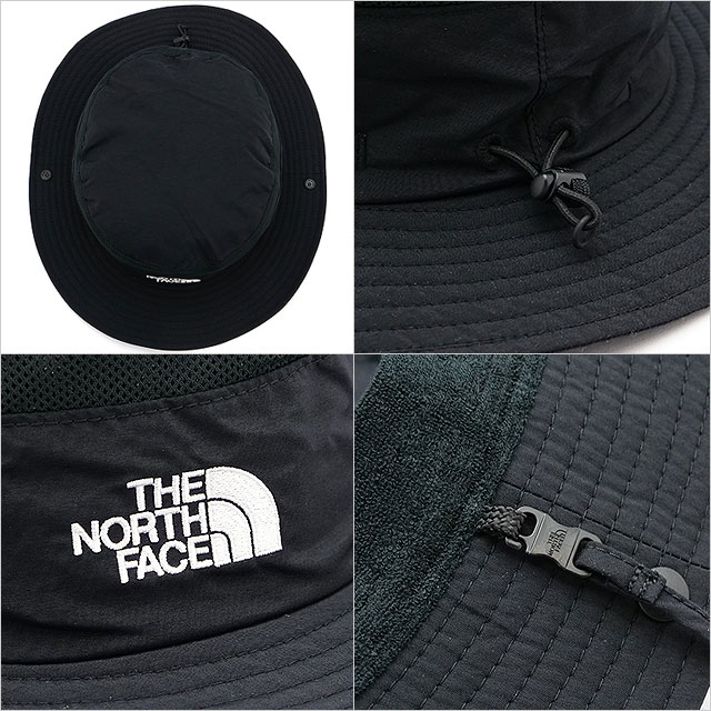 ザ ノースフェイス THE NORTH FACE ブリマーハット NN02339-K SS23 Brimmer Hat メンズ・レディース TNF アウトドア UVカット サイズ調整可能 ブラック｜mischiefstyle｜03