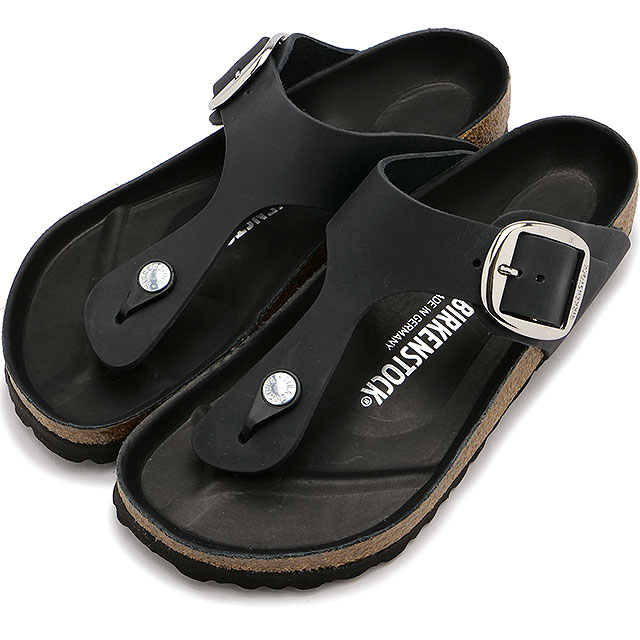 Gizeh / ギゼ オイルドレザー ブラック | BIRKENSTOCK