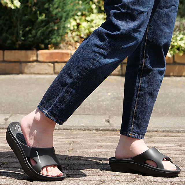 [DRAW FIT] REEDTION SLIDE BAND SANDAL★サンダル ☆韓国人気☆DRAW FIT☆REEDTION SLIDE BAND SANDAL (DRAW FIT