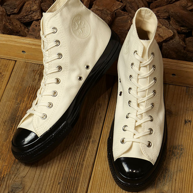 新品 CONVERSE ALLSTAR HI ブラックボトム コンバース オールスター ハイカット 27.5cm ブラック 黒 ALL STAR REACT リアクトソール