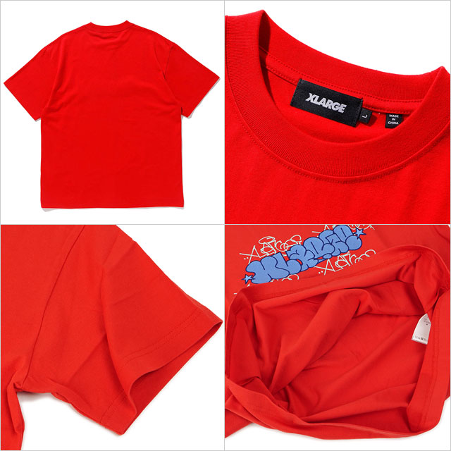 Sofmachine ホームシャツ XLARGE レッド XLARGE（エクストラ ラージ） メンズ スクリブルズ ショートスリーブ T