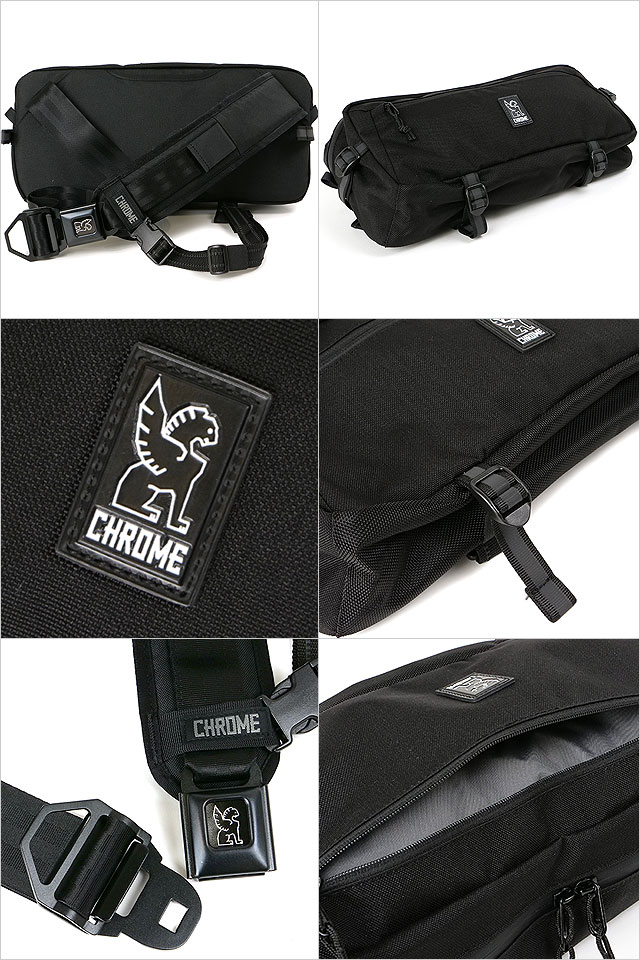 クローム CHROME カデット スリングバッグ BG196BLCK FW23 9L KADET