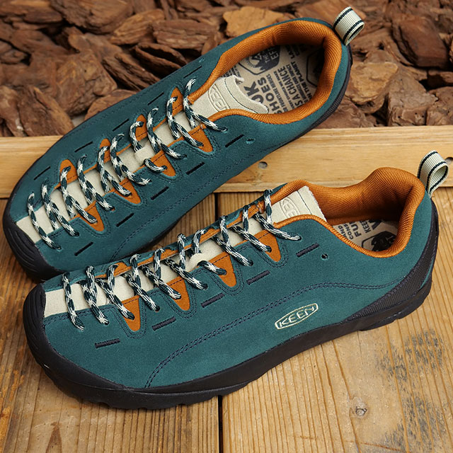 キーン KEEN メンズ スニーカー ジャスパー 1027713 FW23 M JASPER アウトドア スエードシューズ Sea Moss Keen Maple