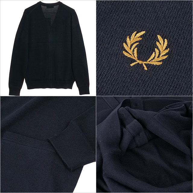 FRED PERRY（フレッドペリー） メンズ クラシック カーディガン K9551 