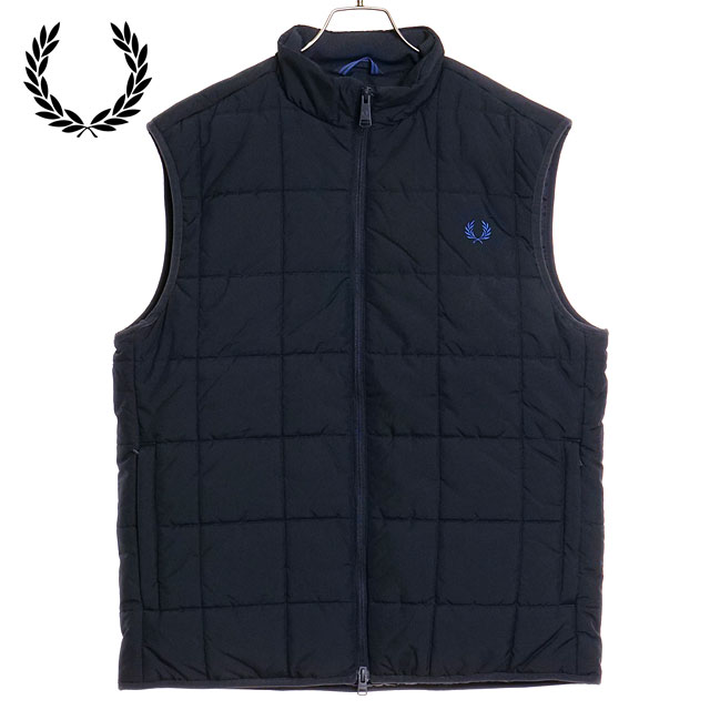 FRED PERRY（フレッドペリー） メンズ グリッド ディテール インシュレ 