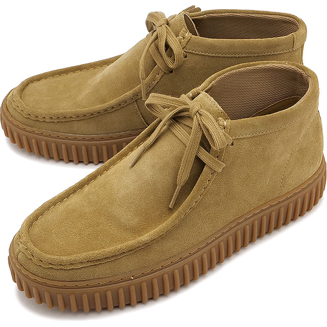 未使用品 Clarks クラークス Torhill Hi トーヒルハイ Torhill Hi / トーヒルハイ （ブラックレザー） -Clarks