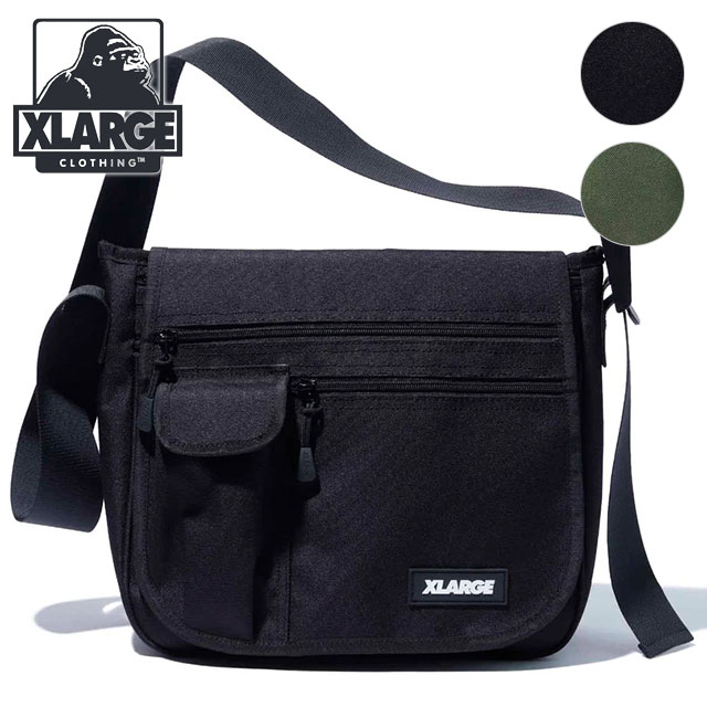 XLARGE エクストララージ マルチポケットショルダーバッグ