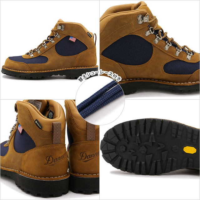 ダナー Danner メンズ ブーツ カスケードクレスト5 60432 FW23 CASCADE CREST 5 靴 防水 GORE-TEX USA製 BROWN BLUE｜mischiefstyle｜03