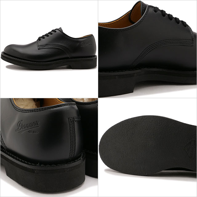 ダナー Danner メンズ ブーツ メイウッド ダービー D215003 FW23 MAYWOOD DERBY 短靴 日本製 BLACK 正規取扱店の画像