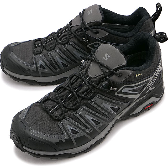 サロモン SALOMON メンズ ハイキングシューズ ゴアテックス L47196800 FW23 X ULTRA PIONEER GTX 防水 アウトドア Phantom Black QuietShade 黒 ブラック系｜mischiefstyle｜02