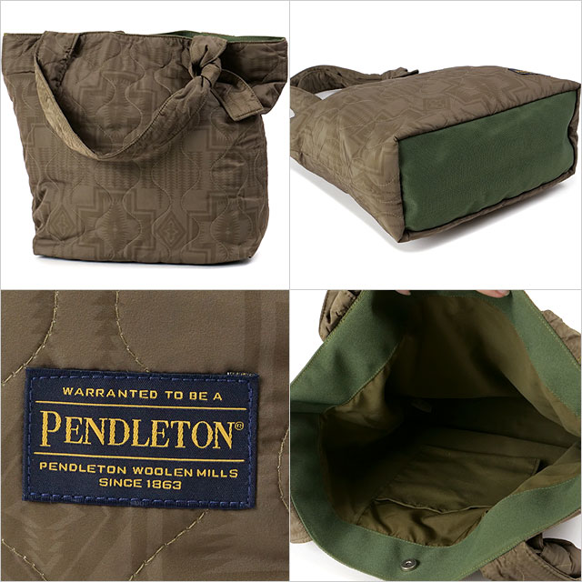 ペンドルトン PENDLETON キルティングトートバッグ PDT-000-233013