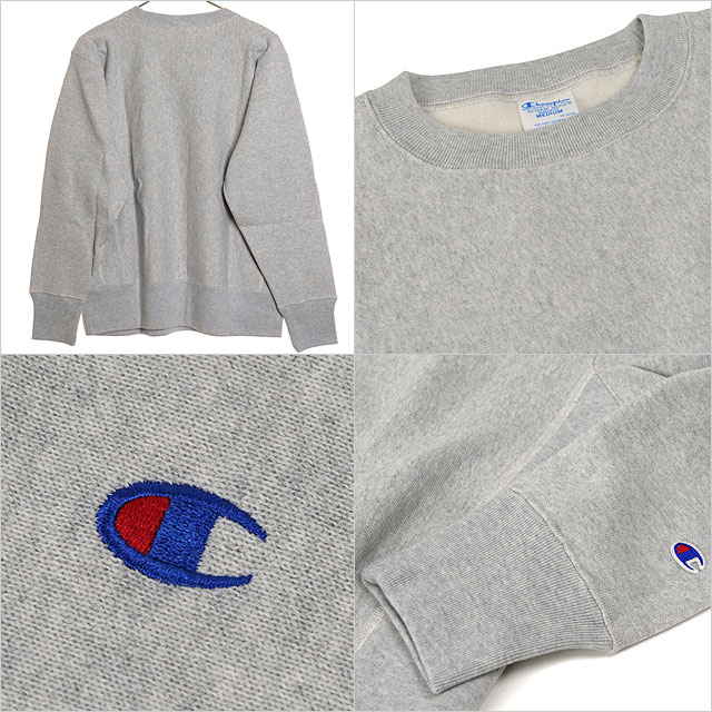 Champion（チャンピオン） メンズ リバースウィーブ クルーネック
