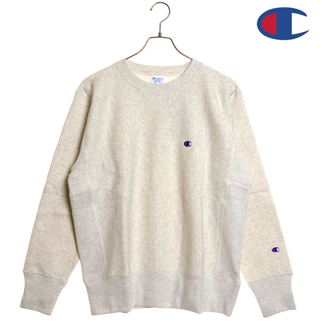 �`�����s�I�� Champion �����Y ���o�[�X�E�B�[�u �N���[�l�b�N�X�E�F�b�g�V���c C3-Y033 REVERSE WEAVE CREW NECK SWEATSHIRT �g�b�v�X OATMEAL ���K�戵�X
