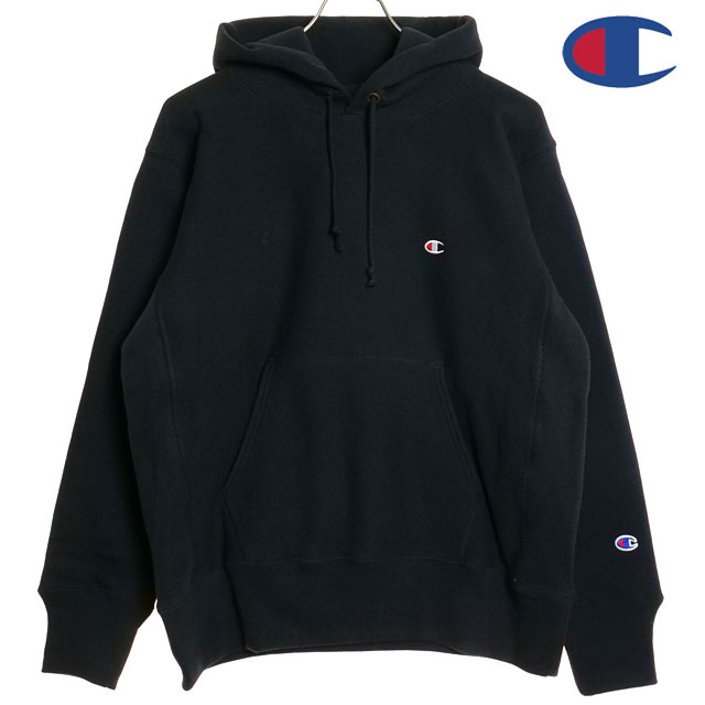 チャンピオン Champion メンズ リバースウィーブ フーデッドスウェットシャツ [C3-Y133 FW23] REVERSE WEAVE HOODED SWEATSHIRT トップス パーカー プルオーバー DARK-NAVY 正規取扱店 Champion（チャンピオン） メンズ リバースウィーブ フーデッド