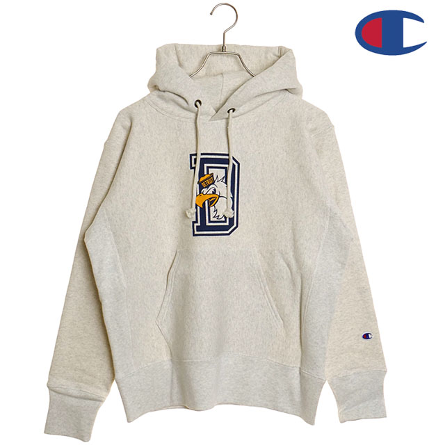 チャンピオン Champion メンズ リバースウィーブ フーデッドスウェットシャツ C3-Y114 FW23 REVERSE WEAVE HOODED SWEATSHIRT トップス プルオーバー OATMEAL