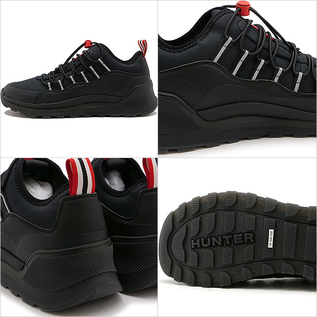 新品未使用　HUNTERトラベル ミッド トレーナー　ブラック　25㎝ ハンター HUNTER レディース トラベル ミッド トレーナー （ブラック