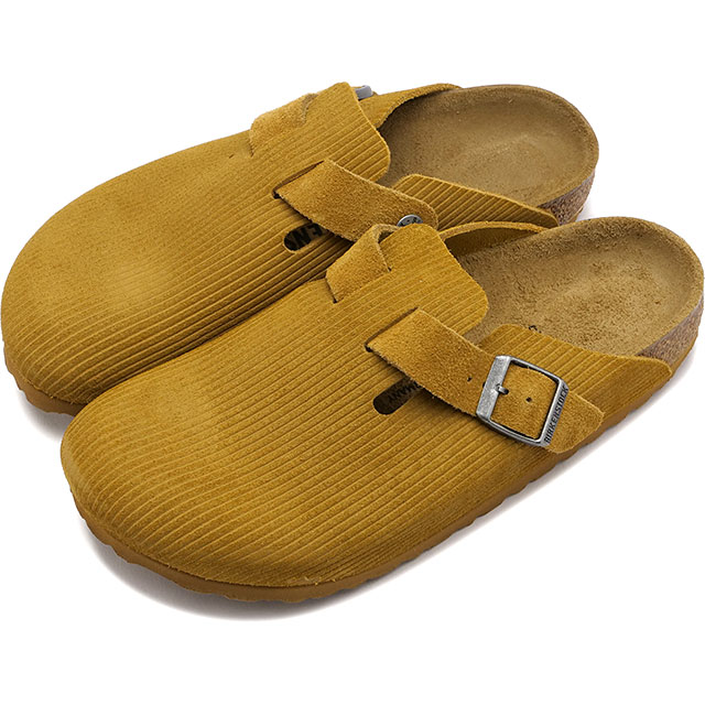 BIRKENSTOCK コーデュロイ サボサンダル 38 BIRKENSTOCK（ビルケンシュトック） レディース ボストン ベロア