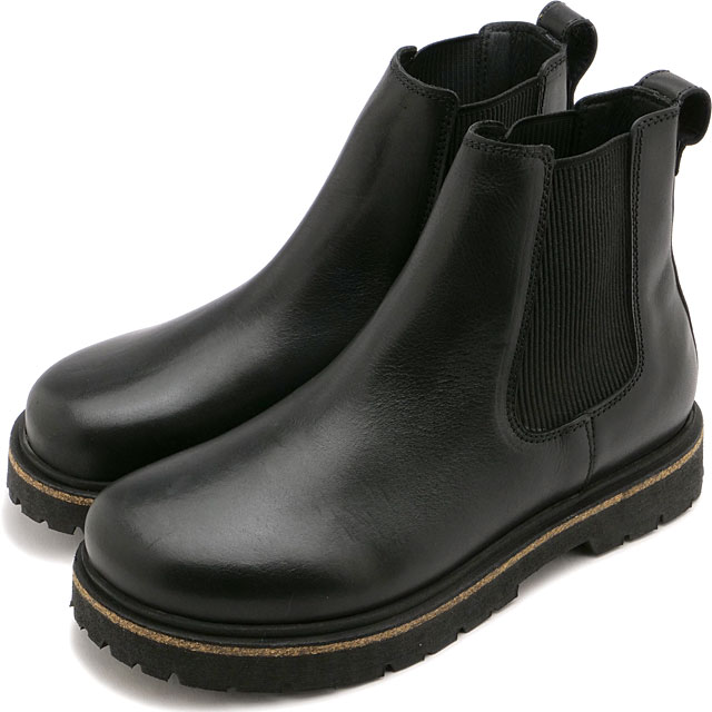 未使用⭐︎１点限りBIRKENSTOCK ブラック　ブーツ Birmingham Lace Men / バーミンガム レース オイルドナチュラルレザー