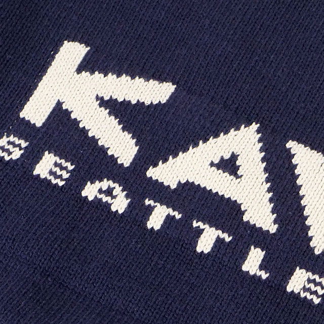 カブー KAVU メンズ ロゴニット 19821919 FW23 Logo Knit トップス