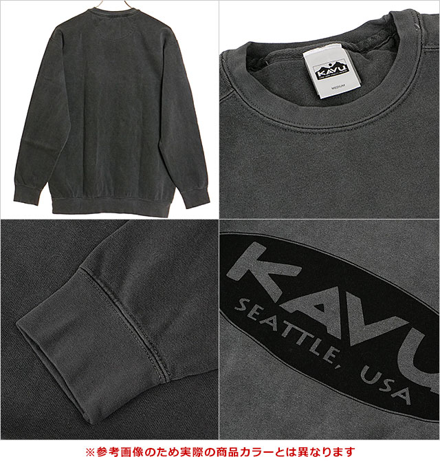 KAVU（カブー） メンズ オーバルスウェット コンフォートカラーズ