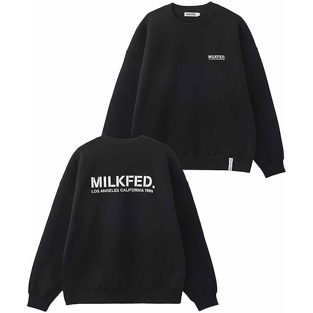 ミルクフェド MILKFED. レディース ステンシル スウェットトップ 103233012007 ...