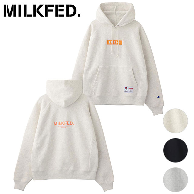 MILKFED.　チャンピオンコラボパーカー Champion（チャンピオン） パーカー MILKFED.xCHAMPION SWEAT HOODIE