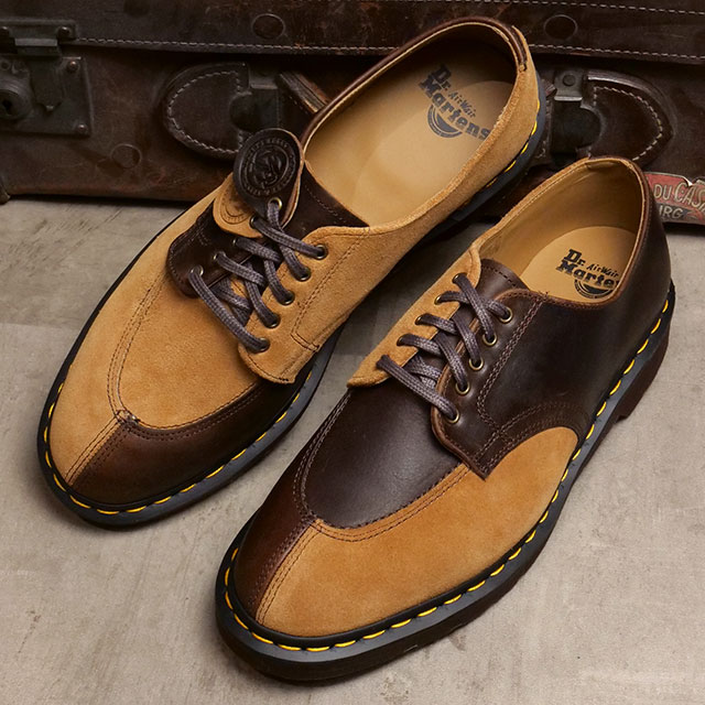 ドクターマーチン Dr.Martens メンズ 5ホールシューズ 31043333 FW23 2046 靴 アシンメトリー URBAN BROWN :10076871:SHOETIME