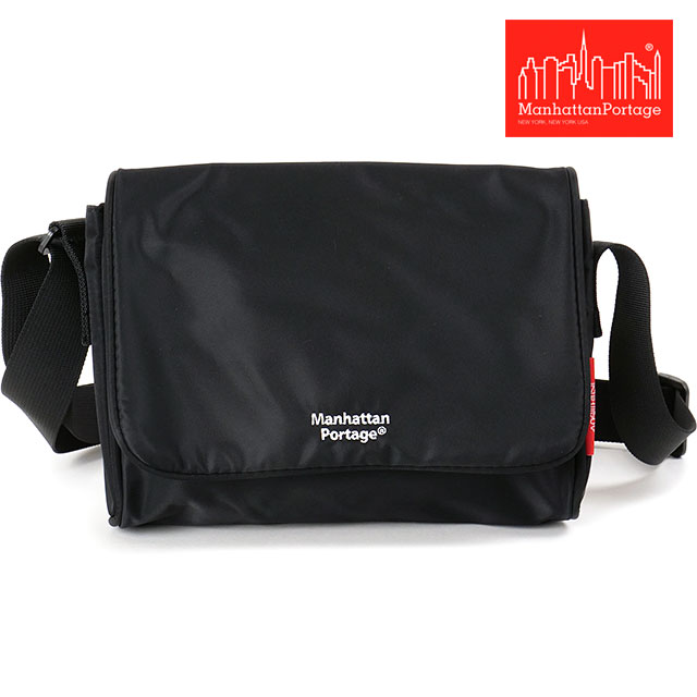 マンハッタンポーテージ Manhattan Portage ホワイトホール ショルダーバッグ MP2095MTWL FW23 鞄 ショルダーポーチ ナイロンツイル Black :10076880:SHOETIME