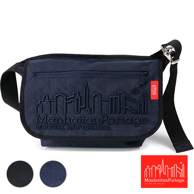 マンハッタンポーテージ Manhattan Portage ビンテージメッセンジャーバッグ MP1606VJR-3EMB18 FW23 Vintage Messenger Bag 鞄 ショルダー｜mischiefstyle