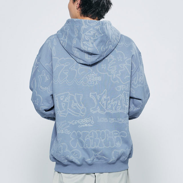 XLARGE エクストララージ エンブロイダードオールオーバーロゴ