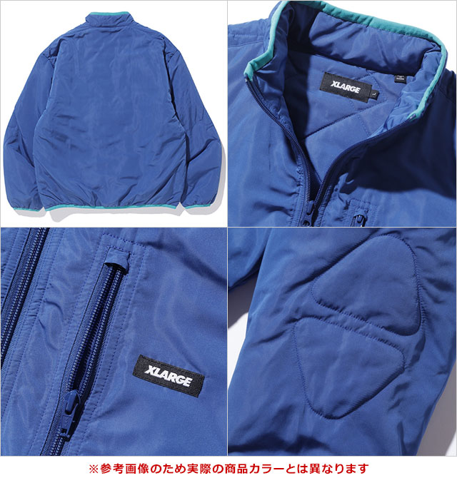 XLARGE ネイビー ハーフジップジャケット XL XLARGE エクストララージ メンズ ハーフジップ パイピング