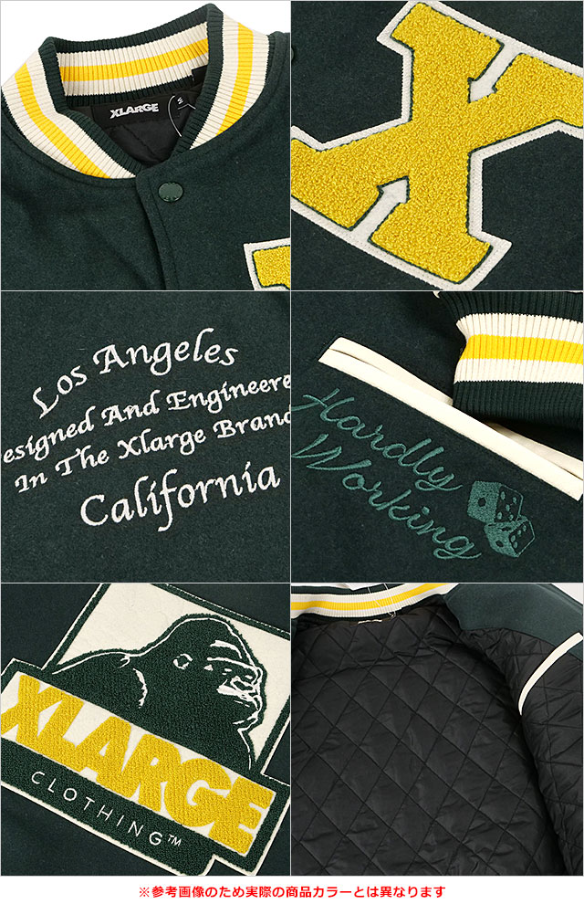 XLARGE（エクストラ ラージ） メンズ OGロゴ バーシティジャケット