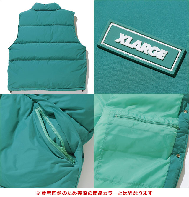 XLARGE（エクストラ ラージ） メンズ ダウンベスト 101234021010 DOWN