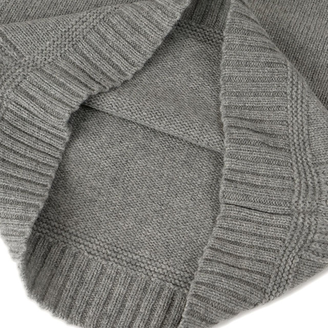 ソリア Soglia ランドノア セーター FW23 LANDNOAH Sweater メンズ・レディース トップス クルーネック ニット 日本製 Light-Gray 正規取扱店_3