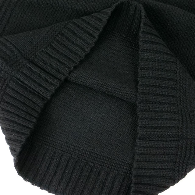 ソリア Soglia ランドノア セーター FW23 LANDNOAH Sweater メンズ・レディース トップス クルーネック ニット 日本製 Black 正規取扱店_3