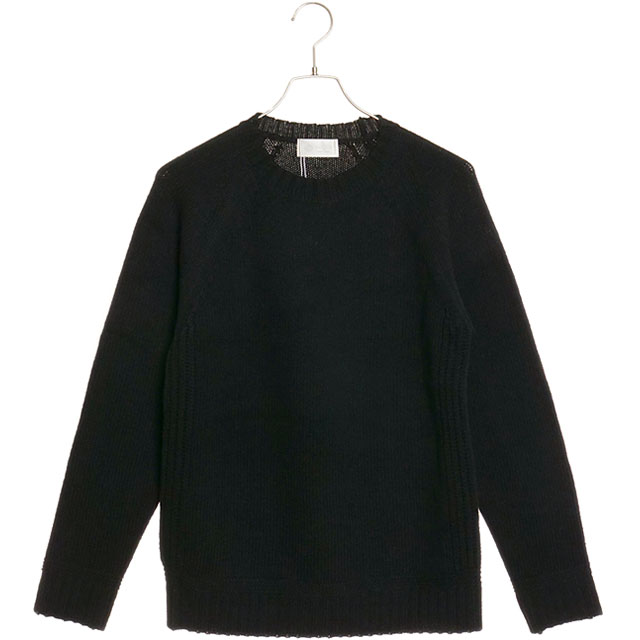 ソリア Soglia ランドノア セーター FW23 LANDNOAH Sweater メンズ・レディース トップス クルーネック ニット 日本製 Black 正規取扱店_4