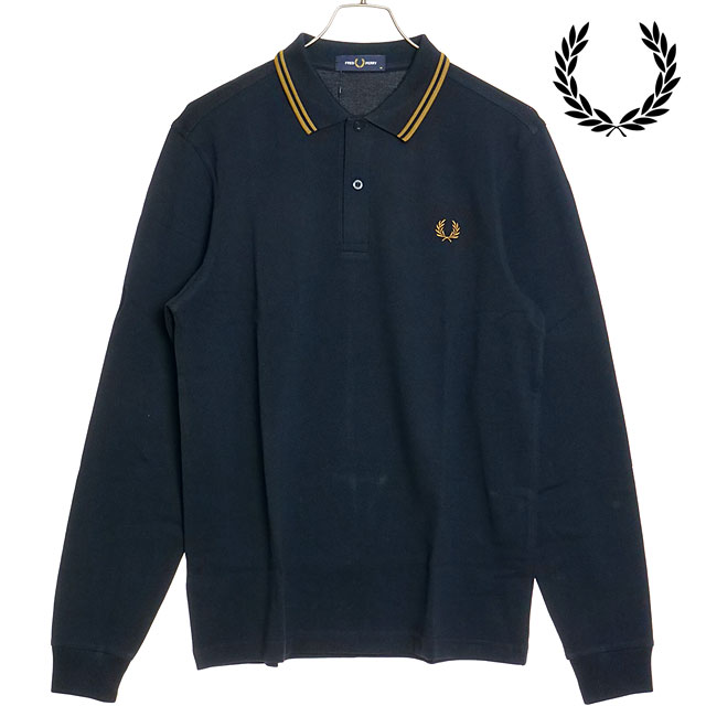 FRED PERRY（フレッドペリー） メンズ ロングスリーブ ツインティップ