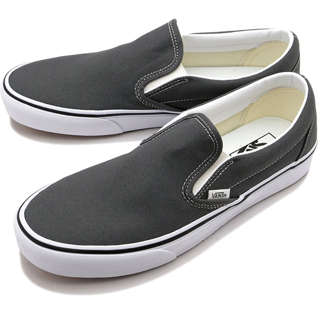 ヴァンズ VANS Classic Slip-On WOOL-GRAY⁄BLACK [VN000BVZ239] （WOOL
