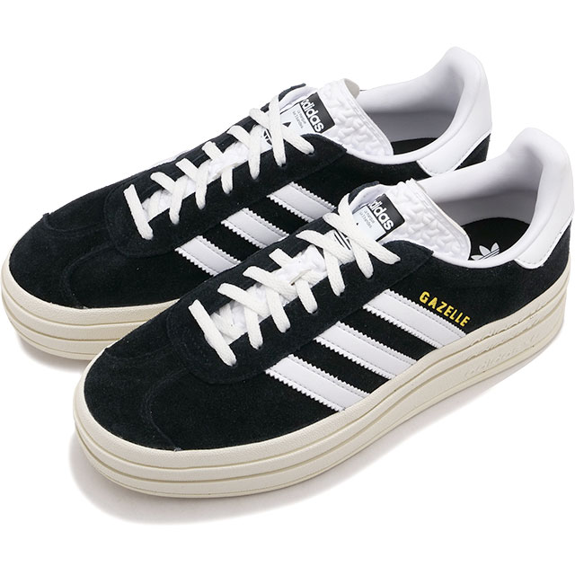 アディダス オリジナルス adidas Originals レディース スニーカー ガゼル ボールド ウィメンズ MBU94 HQ6912 SS24 コアブラック｜mischiefstyle｜02