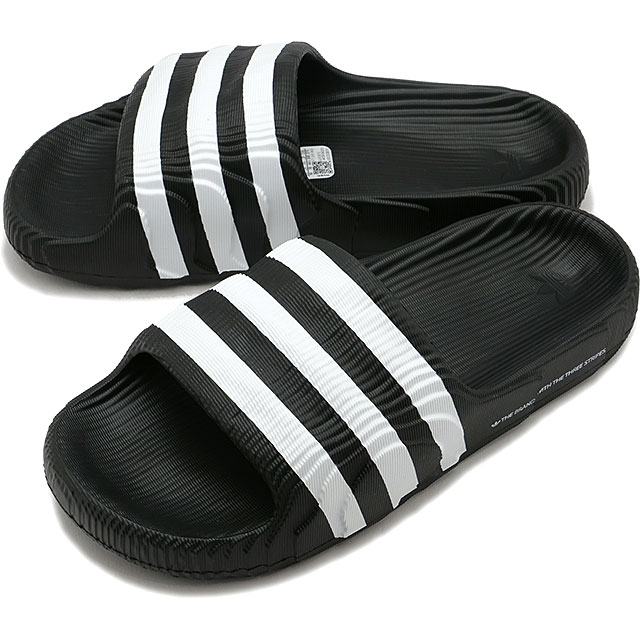 サンダル adidas adidas(アディダス)ターコイズブルーTストラップフラット