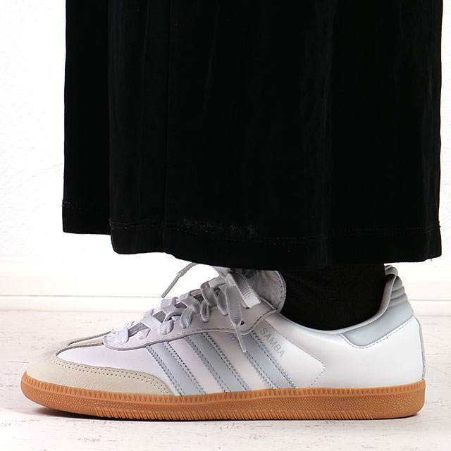 アディダス サンバ OG オフホワイト 23cm adidas アディダス SAMBA OG W サンバ Cloud White/Sand Strata/Off