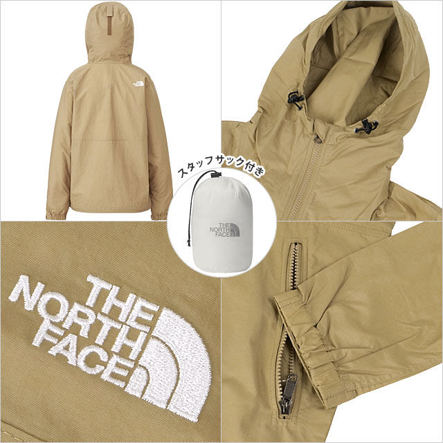 ザ・ノース・フェイス THE NORTH FACE レディース コンパクトジャケット NPW72230-KP SS24 マウンテンパーカー アウトドア ケルプタン2｜mischiefstyle｜03