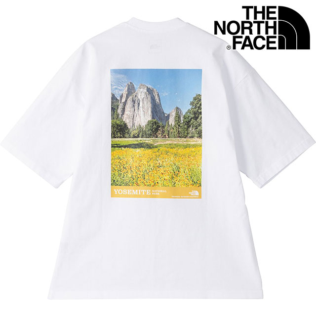 ザ・ノース・フェイス THE NORTH FACE メンズ ショートスリーブヨセミテシーナリーティー NT32436-W SS24 S S Yosemite Scenery Tee TNF ホワイト｜mischiefstyle｜02